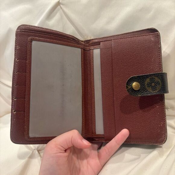 Vintage Louis Vuitton Classic Monogram Porte Papier Zippe Bifold Wallet & Insert - Picture 8 of 14